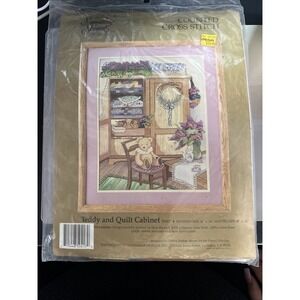 1988 Something Special Teddy & Quilt‎ Cabinet Candamar Design 50417